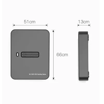 Docking Station Type-C para SSD M.2 Sata e M.2 Nvme