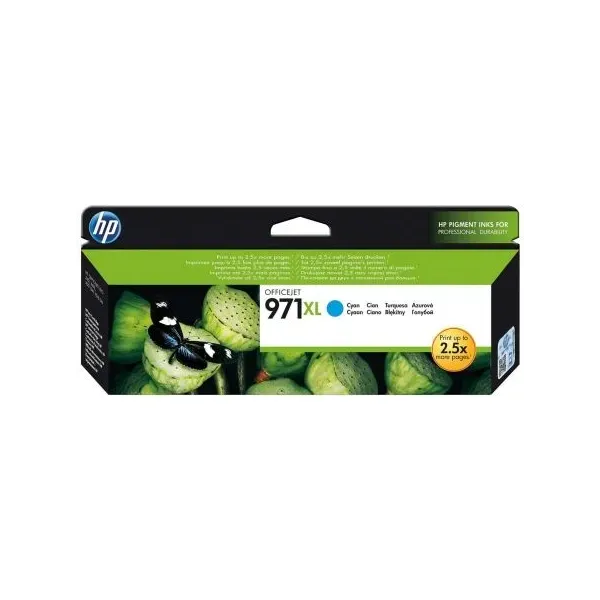Tinteiro Original HP nº971 XL Alta Capacidade Azul