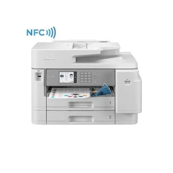 Impressora Multifunções Jacto de Tinta A3 Brother MFC-J5955DW WiFi Fax Duplex Branca
