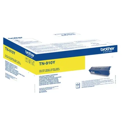 Toner Original Brother TN910Y Amarelo