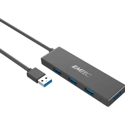 Hub EMTEC Super Slim Usb 3.1 4Portas