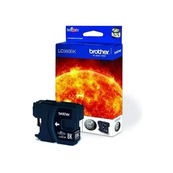 Tinteiro Original Brother LC-980BK Preto