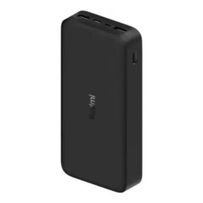 PowerBank Xiaomi REDMI 18W Fast Charge 20000mAh Preto