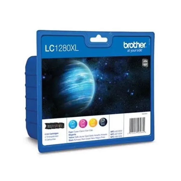 Tinteiro Original Multipack Brother LC-1280XL Ciano Magenta Amarelo Preto