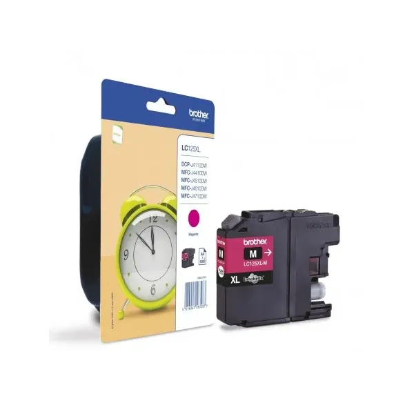 Tinteiro Original Brother LC125XL Magenta