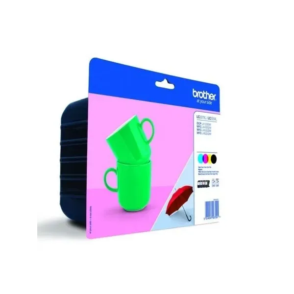 Tinteiro Original Multipack Brother LC-227XL Alta Capacidade Ciano Magenta Amarelo Preto