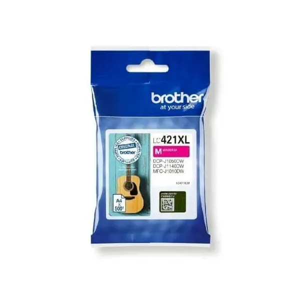Tinteiro Original Brother LC421XL Alta Capacidade Magenta