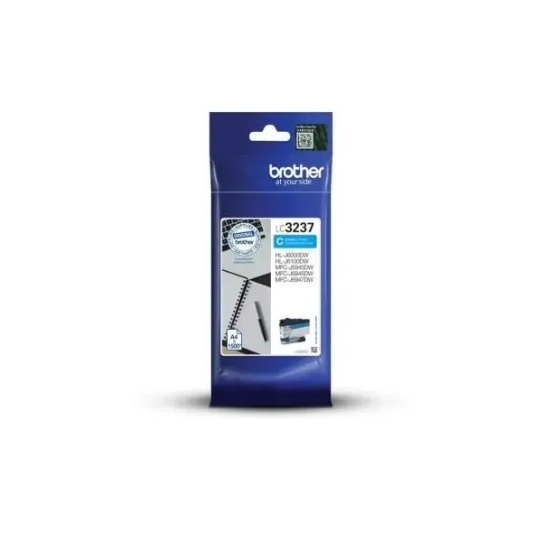 Tinteiro Original Brother LC-3237C Ciano
